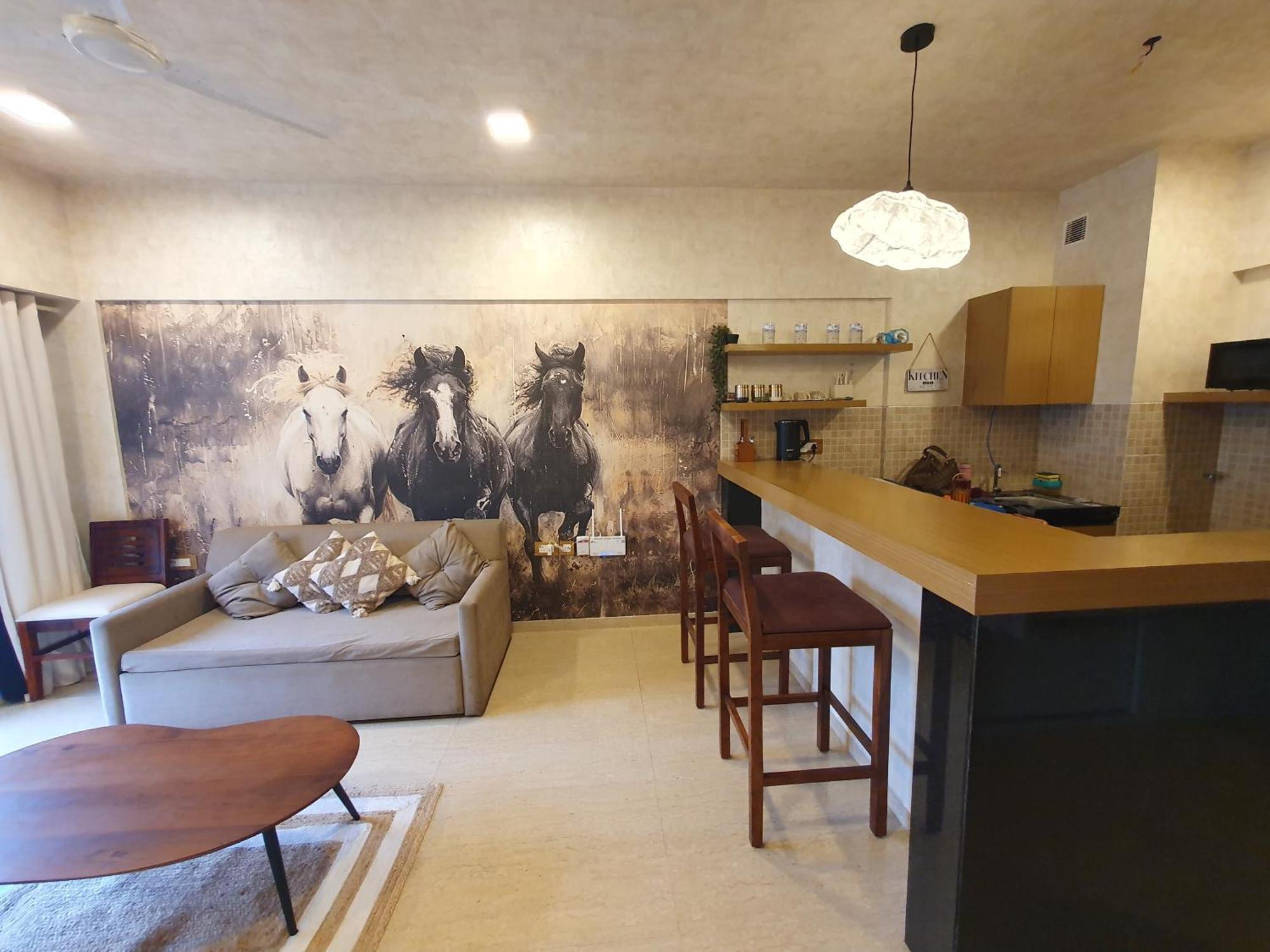Apartment Luxe Boho Vibes Lodha Belmondo With Golf Course Pune